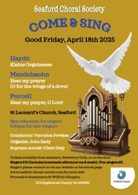 Good Friday "Come and Sing" Event